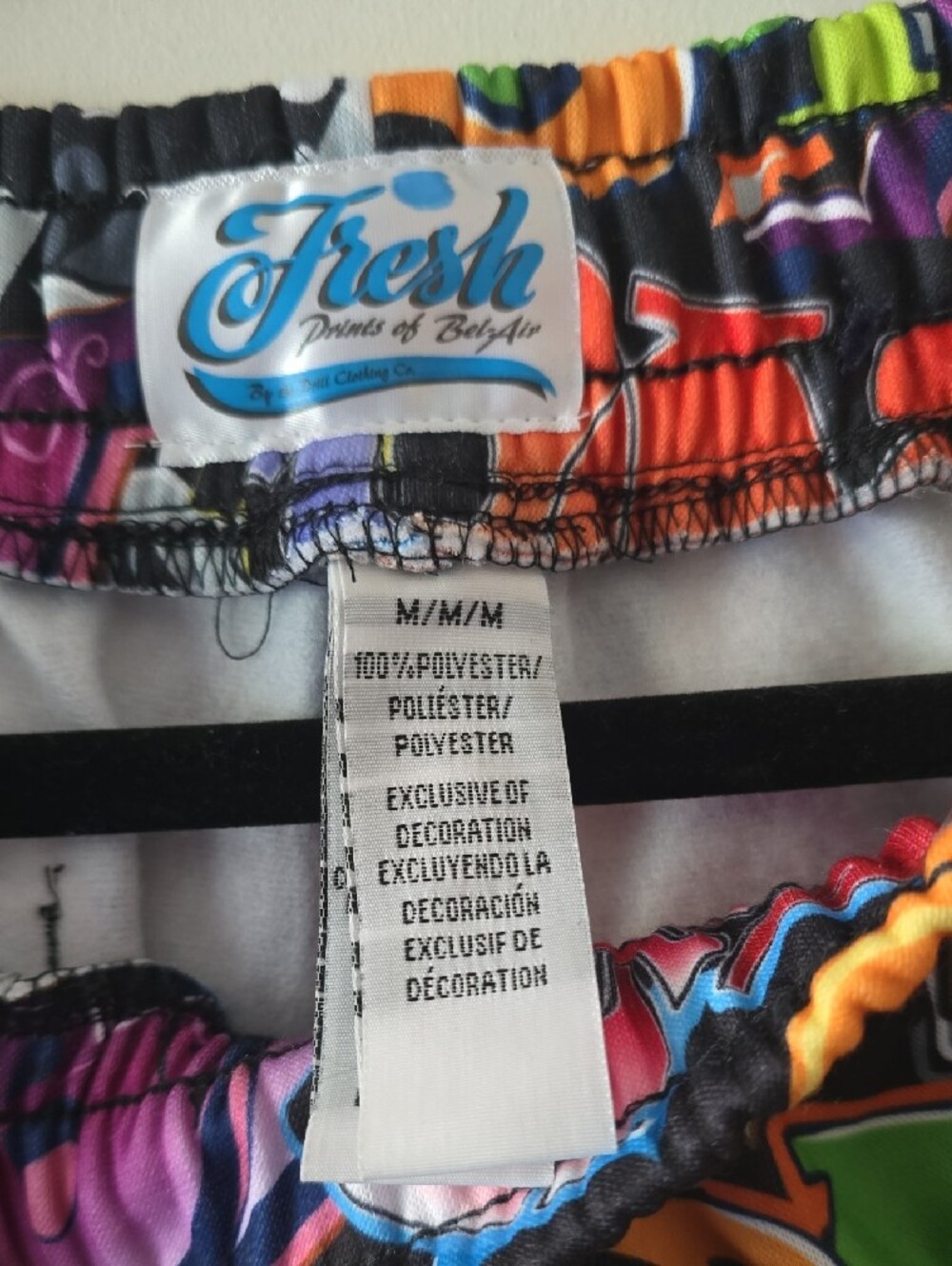 fresh Multicolor Graffiti Print Joggers - Picture 2 of 6